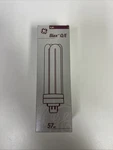 Ge Compact Fluorescent Lamp, Biax Q/eco 57w 4-pin (gx24q-5). Fixed Price $50.00.