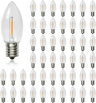 Lieidi 50 Pack C9 Led Replacement Christmas Light Bulb, 0.6w 50pack. Fixed Price $37.35.