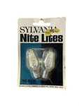 Vintage Sylvania Nite Lites Bulbs 2 Pack Night Light Candelabra New Old Stock. Fixed Price $5.00.