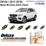 Led Interior Light Kit For Benz M Class Gle-class W166 White Bulbs Upgrade. Fixed Price $30.68.