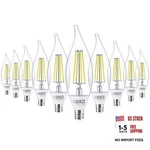 10 Pack Dusk To Dawn Candelabra Light Bulbs Outdoor Ca11 Led, 3000k Warm White. Fixed Price $58.63.