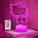 Kieal 16 Colors Cartoon Night Light Anime Charater Change Decor Lamp Remote Dim. Fixed Price $27.21.