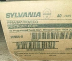 Sylvania 20906 Fp54/841/ho/eco 54w T5 High Output Fluorescent Lamps - Case Of 40. Fixed Price $105.00.