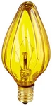 Bulbrite 25f10a 25w Fiesta Style Chandelier Bulb, Candelabra Base, Amber. Fixed Price $10.80.