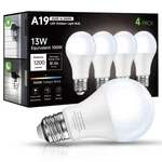 Eastiya Dusk To Dawn Sensor Led Outdoor Light Bulb, 4 Pack, Daylight 5000k. Fixed Price $24.64.