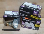 3 2pack : Feit Electric 50watt 38w Floodlight In/out 38 Par20 Energy Saver 500l. Fixed Price $48.88.