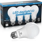 Great Eagle A19 Light Bulbs 60 Watt Equivalent - Ul Listed Daylight 5000k L.... Fixed Price $14.88.