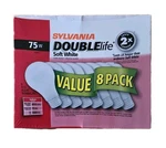 Sylvania 75w Soft White Double Life A19 Light Bulbs Pack Of 8 New Package. Fixed Price $46.99.