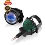 Shnjauto 3.0 Inch Bi-led Projector Lens With High Low Beam - 110w/pair Blue. Fixed Price $130.99.