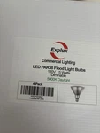 Explux Commercial Lighting Led Par38 Flood Light Bulbs 120v 15 Watts Dimmable. Fixed Price $30.00.