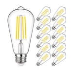 Maxvolador Vintage Led Edison Bulb 60w Equivalent 800lm, 6w St5... Usa Fast Ship. Fixed Price $42.48.