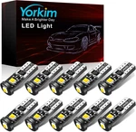 Yorkim 194 Led Bulb Canbus White Error Free 3-smd 2835 Chipsets, T10 Interior Le. Fixed Price $14.95.