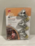 Commercial Electric 45 Watt - Flood Indoor Track & Recessed 3 Bulbs Std Base. Fixed Price $28.00.