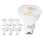 Ftl Gu10 Led Bulbs Dimmable 6w 600lm Spotlight 3000k/5000k Daylight White 10pack. Fixed Price $20.99.