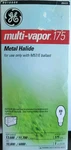 Ge 175w Clear Multi-vapor Metal Halide Lamp Ed28 M57/e Ballast. Fixed Price $13.99.