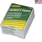 Stacked Metal Framer's Points 08-950 - 3000 Durable For Perfect Frames. Fixed Price $45.55.