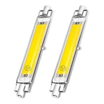 Lustaled 118mm R7s Cob Led Bulbs, 9w J Type 2 Count (pack Of 1), Daylight. Fixed Price $26.37.
