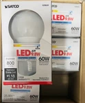 Satco S29839 60w Equivalent Natural Light A19 Medium Dimmable Led Box 6 Bulbs. Fixed Price $34.99.