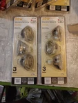 (2) 3 Pack 35w Led Bulbs Mr16 Flood Warm White Utilitech New In Pkg 2 Packs. Fixed Price $21.00.