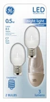 Ge Lighting 14150 0.5 Watt Candelabra E12 C7 Soft White Night Light Led Bulbs 2. Fixed Price $42.70.