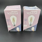 2 Bulbrite Solana St18 Wifi Connected Edison Filament Led Smart Light Bulb 60 W. Fixed Price $19.77.
