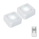 Great Value Wireless Led Puck Lights, 2-pack, 100-lumens, Remote Included. Fixed Price $14.04.