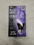 Led Black Light Bulb Uv 40w Standard Socket Fit Indoor Use Crazy Glow Ledeez. Fixed Price $11.25.