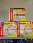 Lot Of 3 18 Bulbs Ge 100w Soft White Light A19 Double Life Vtg Old Style. Fixed Price $75.99.