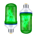 Christmas Decorations Led Flame Effect Light Bulbs Upgraded 4 Modes Green Fire S. Fixed Price $26.98.