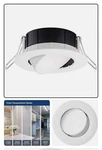 Lithonia Lighting 6 Qty - 3 Inch Led Recessed Gimbal Tilt Downlight White Wf3. Fixed Price $89.99.