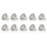 10 Pack Led Mr16 3.5w 12v 20w Halogen Replacement Bulbs Gu5.3 Bi-pin 5000k. Fixed Price $24.95.