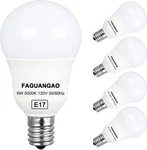 Faguangao E17 Intermediate Base Led G14 Bulbs, 6w 4 Count (pack Of 1), 5000k. Fixed Price $21.46.