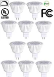 10 Pack Bioluz Led Mr16 50w Halogen Equivalent Dimmable 7w 3000k 12v Ac/dc Ul.... Fixed Price $41.99.