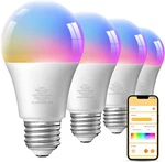 4 Pack Smart Light Bulbs, Bluetooth Wifi Led Bulb Work With Alexa &google Assist. Fixed Price $27.99.
