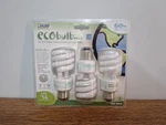 Feit Electric Standard Light Bulbs 13 Watt Ecobulb Plus 3 Pack Nib Equal 60w. Fixed Price $8.00.