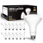 Br30 Led Light Bulbs Indoor Flood Light, 5000k 12 Pack Daylight White. Fixed Price $38.87.