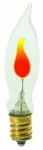 Satco S3761 120v 1/card Petite Candelabra Base 2-3-watt Flicker Bulb, Clear. Fixed Price $20.80.