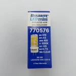 Bulbrite 770576 Led 120v 4.5w T6 2-pin Bi-pin Gy8 Clear 3000k Soft White. Fixed Price $12.99.