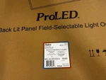 Halco Field Selectable Back Lit 2x4 Panel # Bpl-24-ws-cs-u. Fixed Price $76.00.
