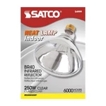 Satco Lighting S4999 - 250 Watt R40 Dimmable Heat Lamp 2700k 120v (5 Pack). Fixed Price $28.99.