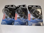Feit Electric Bulbs 25w Clear Candelabra Bp25g161/2/dl 6 (3) 2 Packs. Fixed Price $9.96.