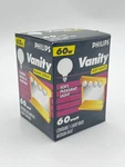 Philips Vanity Soft White Light Bulbs G25 60w 3 Medium Base. Fixed Price $7.49.
