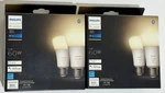 Philips Hue Soft White A19 Led Smart Light Bulbs--dimmable 60w (lot Of 4). Fixed Price $47.00.