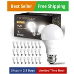 Dalattin 24pk Led A19 Bulbs Daylight White 5000k, 60w Equivalent. Fixed Price $36.96.