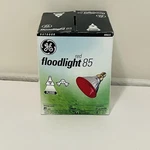 Ge Red Indoor/ Outdoor Floodlight 85 Watt Par38 120v Cg381a 102-gt2 Made Usa. Fixed Price $12.00.