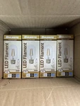 Bulbrite 40watt Equivalent Soft White Light T14 E26 Medium Screw Base Dimmable. Fixed Price $17.21.