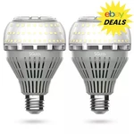Sansi 2pcs Led Light Bulbs 250w Equivalent 3500lm 5000k Daylight A21 Lamp Bulb. Fixed Price $10.99.