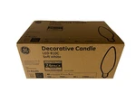 Ge 24-pack Decorative Candle Led B10c Soft White Light Bulbs W/ Candelabra Base. Fixed Price $21.95.
