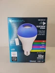 Ecosmart 60w Led Light Bulb A21 W/bluetooth Speaker Color Changing And Remote. Fixed Price $13.93.