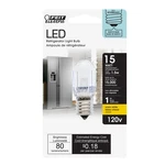 T7 Led Light Bulb, 15w Equivalent, 1.5w, 80 Lumens, E17 Base, Warm White 3000k,. Fixed Price $12.33.